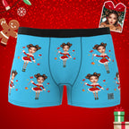 personalized face photo mens underwear custom design gift for boyfriend custom style