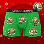 personalized face photo mens underwear soft stretch comfort gift for boyfriend custom style