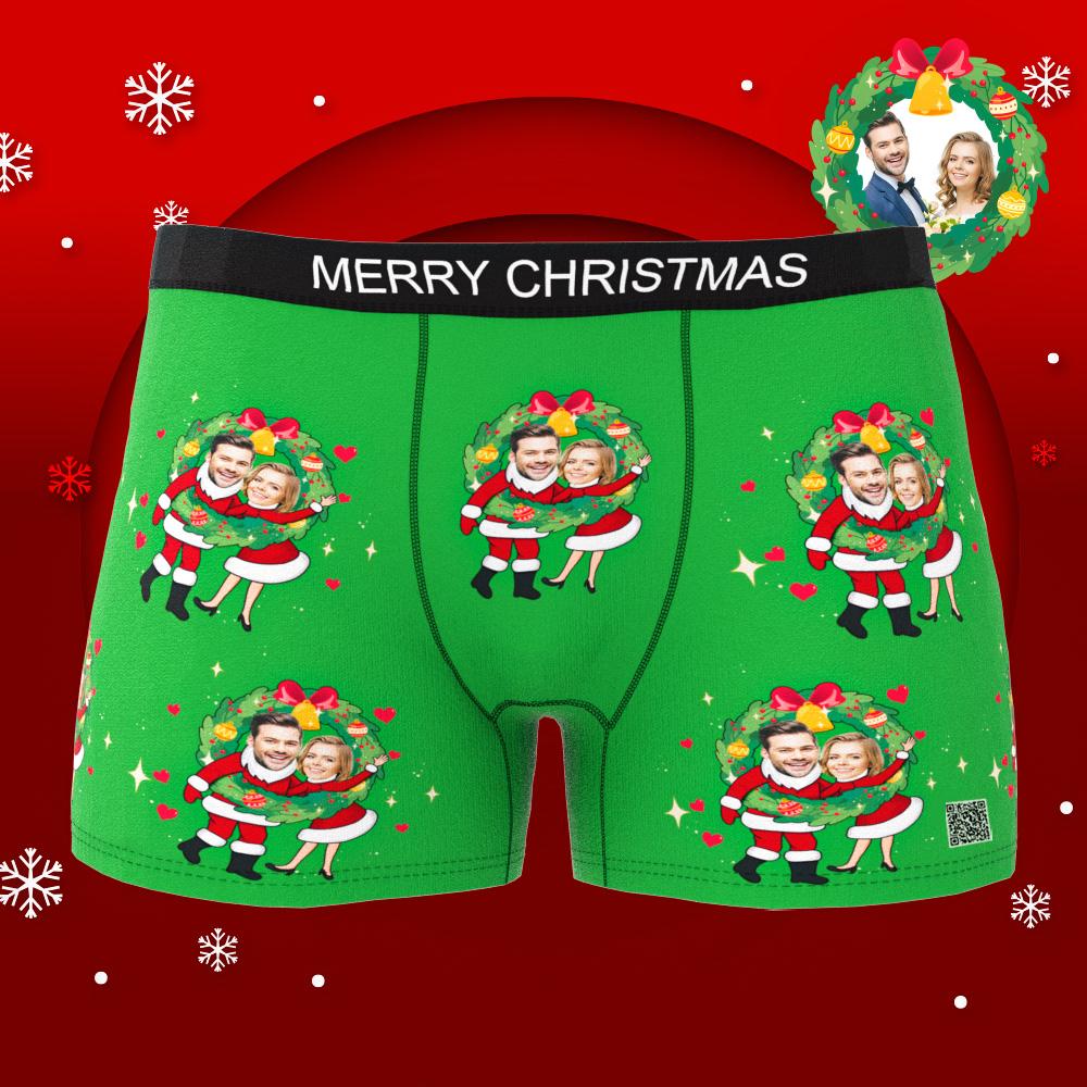 personalized face photo mens underwear soft stretch comfort gift for boyfriend custom style