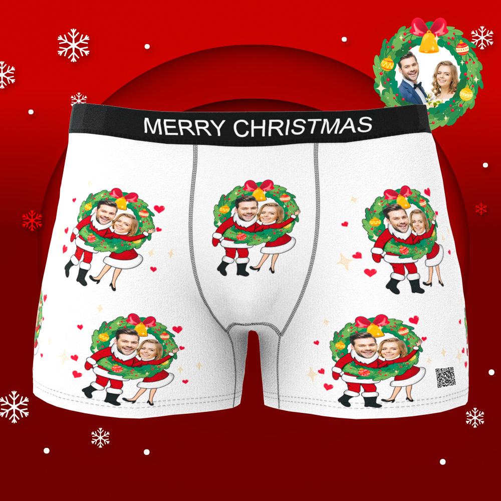 personalized face photo soft stretch comfort mens underwear gift for boyfriend