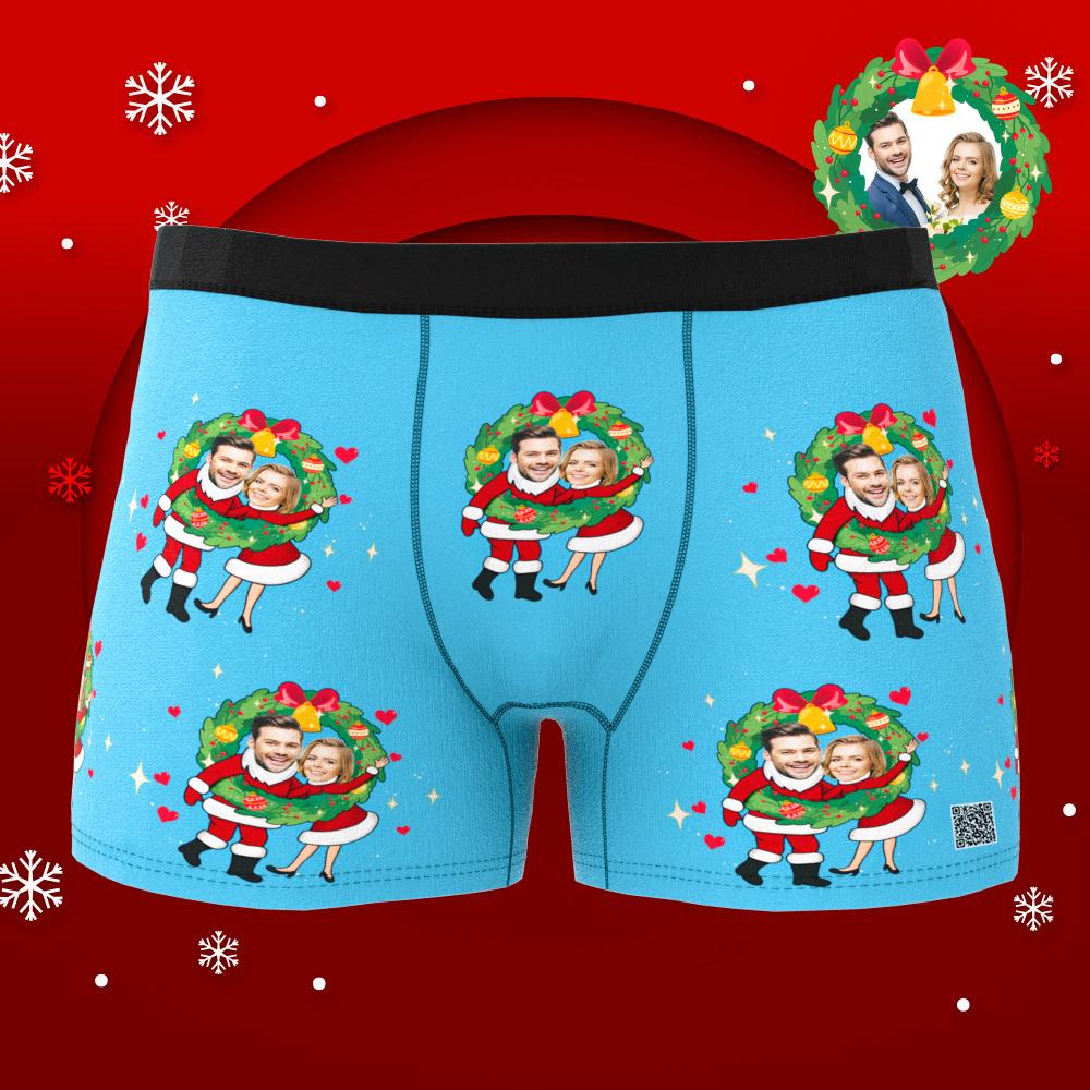 personalized face photo soft stretch comfort mens underwear gift for boyfriend custom style