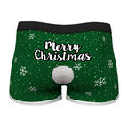 Custom Face Christmas Underwear Men's Boxers Briefs