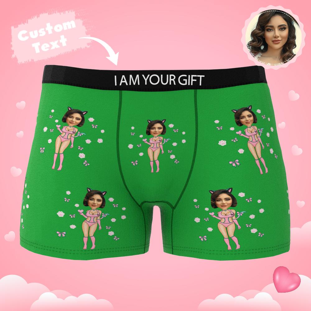 mens underwear personalized photo personal style gift for boyfriend