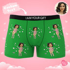 mens underwear personalized photo personal style gift for boyfriend