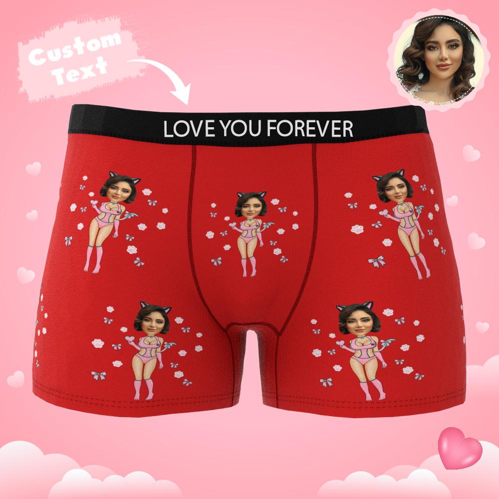 personalized photo mens underwear gift for boyfriend