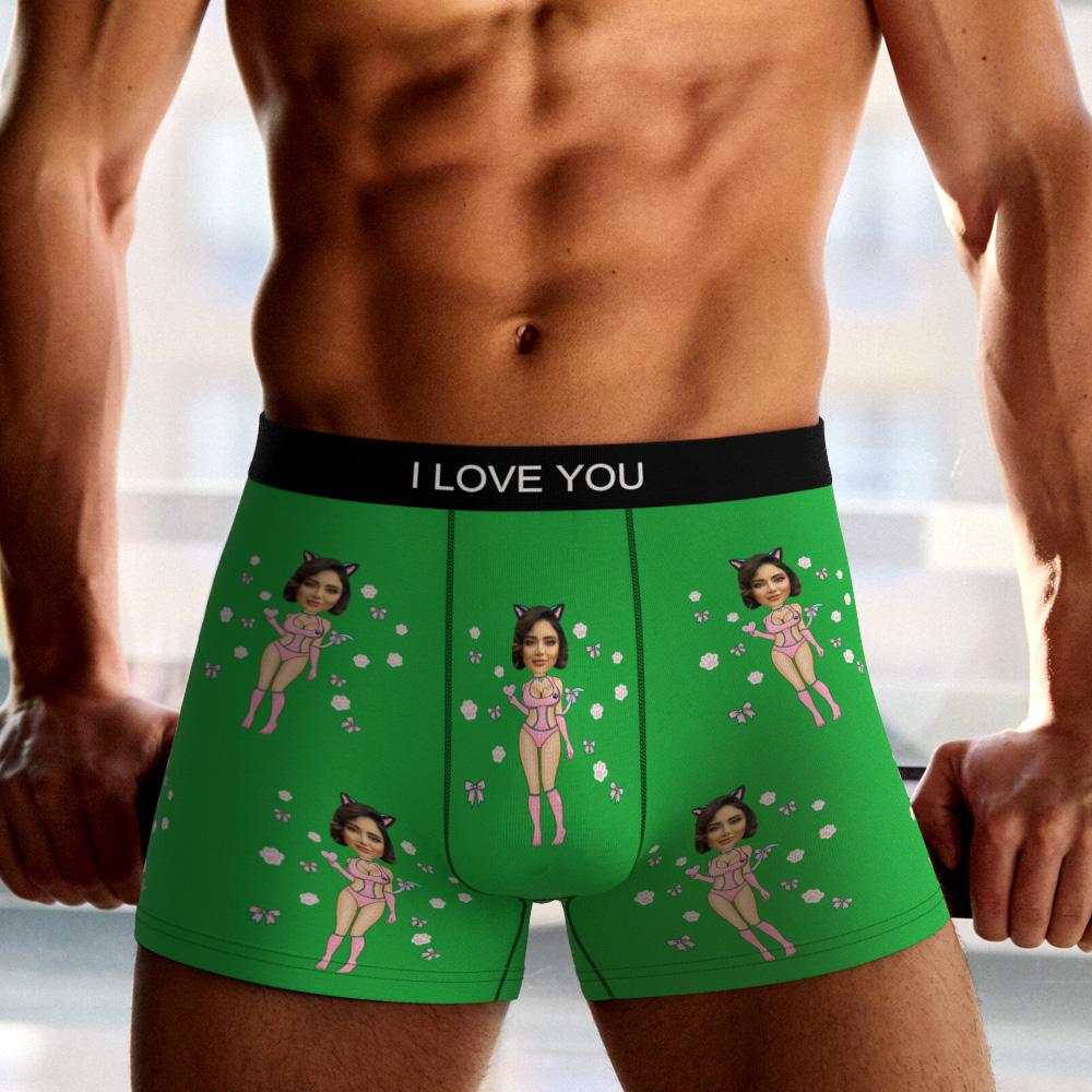 soft stretch comfort mens underwear gift for boyfriend custom style