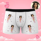 personalized photo mens underwear anniversary surprise gift for boyfriend