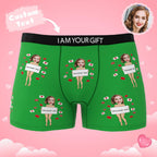 mens underwear personalized photo personal style gift for boyfriend