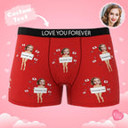 personalized photo mens underwear gift for boyfriend