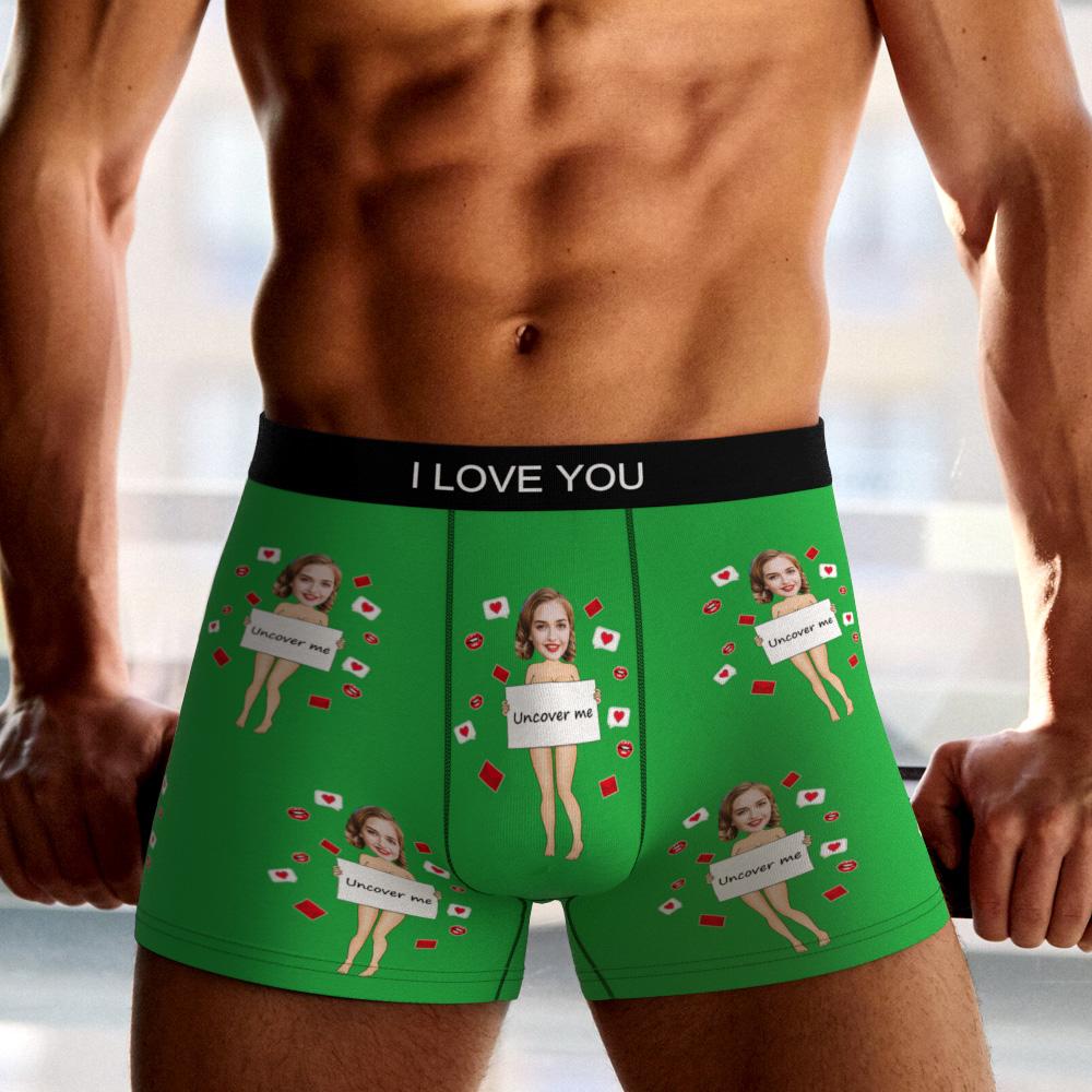 soft stretch comfort mens underwear gift for boyfriend custom style