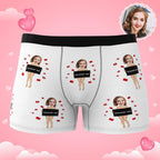 personalized photo mens underwear anniversary surprise gift for boyfriend