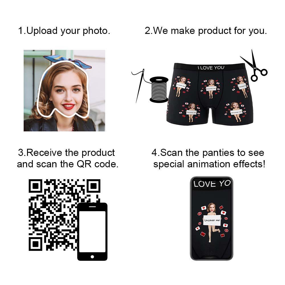 mens underwear anniversary surprise gift for boyfriend
