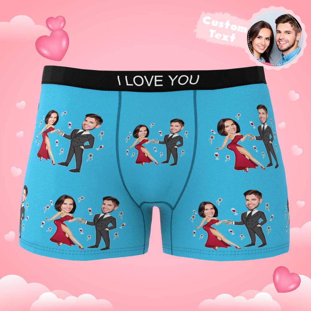 personalized face photo boxer briefs anniversary surprise gift for boyfriend custom style