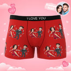 personalized face photo boxer briefs gift for boyfriend
