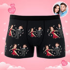 personalized face photo boxer briefs anniversary surprise gift for boyfriend