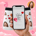 Custom Photo Boxer, Funny Face Boxer It's Mine AR View with Package