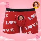Custom Photo Boxer Kiss Underwear Men's Underwear Gift For Boyfriend AR View