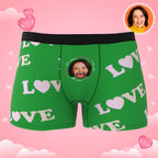 Custom Photo Boxer Kiss Underwear Men's Underwear Gift For Boyfriend AR View