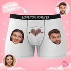 mens underwear personalized photo funny romantic gift for boyfriend