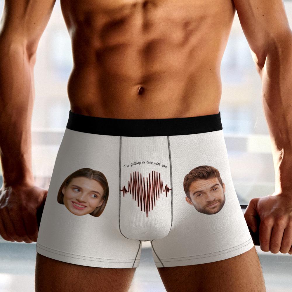 personalized photo mens underwear gift for boyfriend