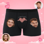 personalized photo mens underwear funny romantic gift for boyfriend