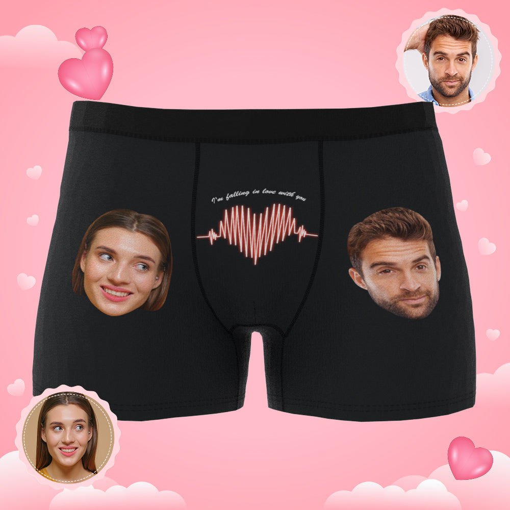 personalized photo mens underwear funny romantic gift for boyfriend