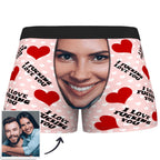 boxer shorts personalized face photo funny romantic gift for boyfriend