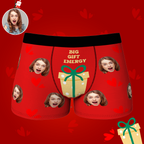 personalized face photo holiday surprise mens underwear gift for boyfriend