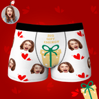 personalized face photo mens underwear custom design gift for boyfriend