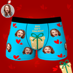 personalized face photo mens underwear soft stretch comfort gift for boyfriend custom style