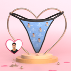 Custom Thong Underwear Personalized Thong Valentines Day Gifts For Her