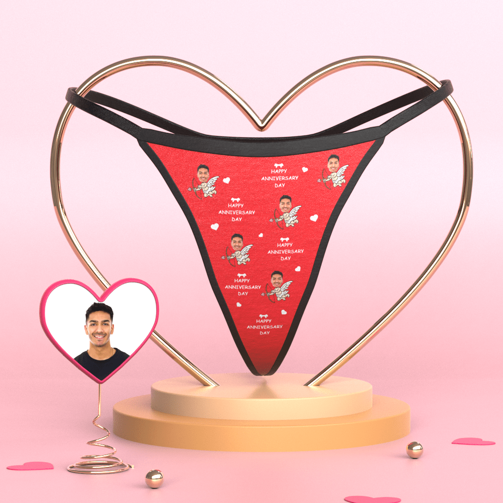 Custom Thong Underwear Personalized Thong Valentines Day Gifts For Her