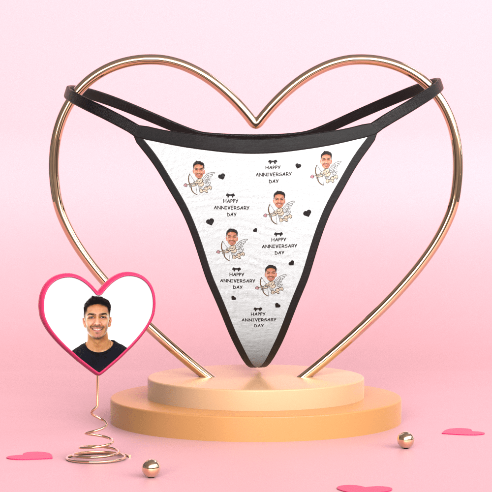 Custom Thong Underwear Personalized Thong Valentines Day Gifts For Her