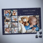 personalized photo puzzle 9 photo jigsaw keepsake with custom photo