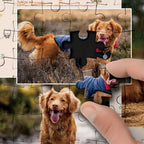 personalized photo jigsaw puzzle loss of dog gift keepsake gift personalized preview