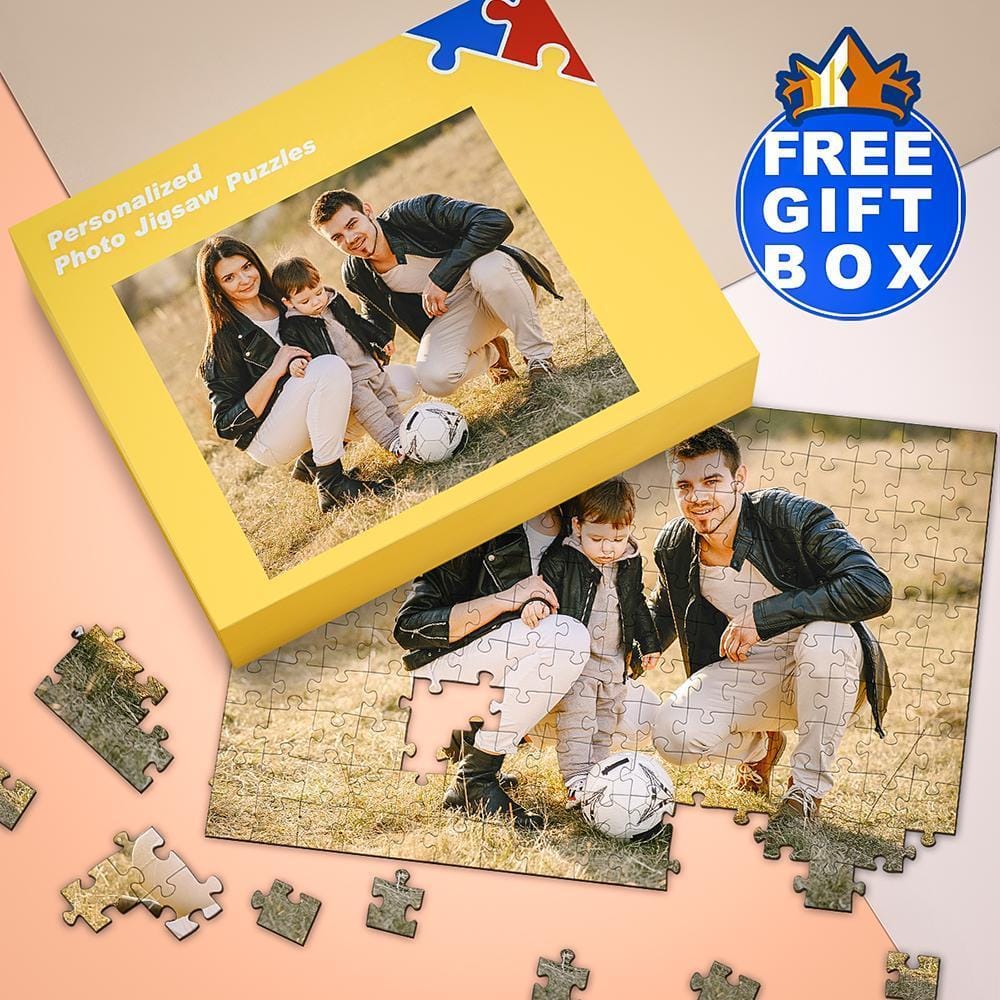 personalized photo loss of dog gift jigsaw puzzle keepsake gift close detail
