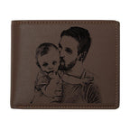 engraved billfold anti theft brush rfid protected wallet for men design leather wallet for everyday use