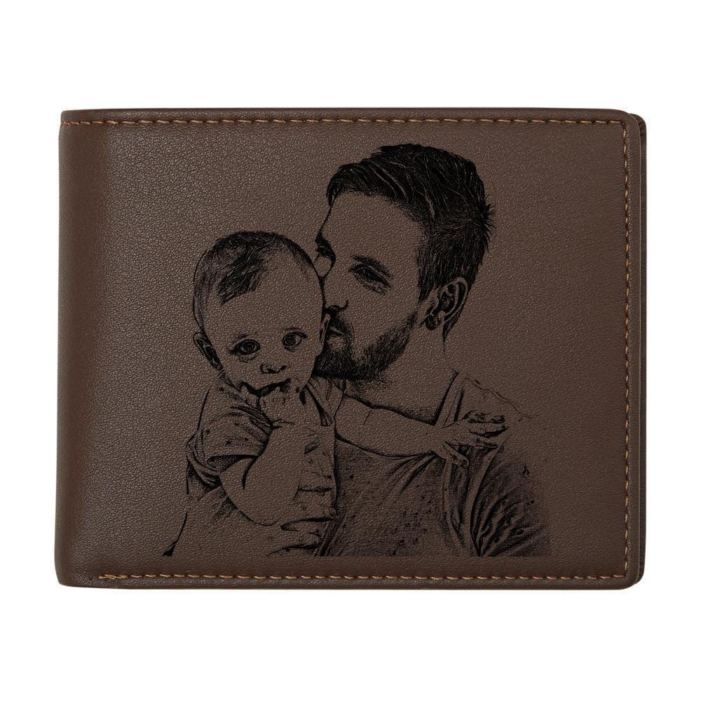 engraved billfold anti theft brush rfid protected wallet for men design leather wallet for everyday use