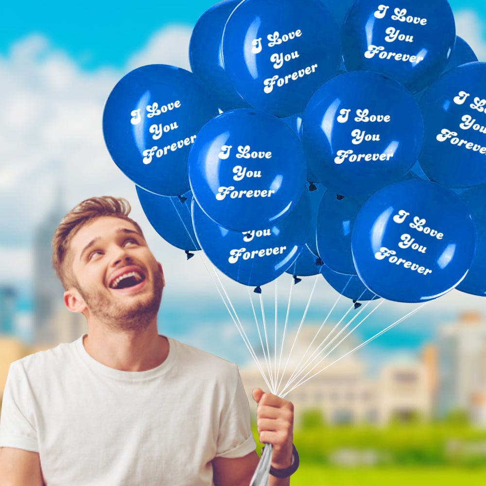personalized personalised balloons latex balloon 100 pack birthday balloon display