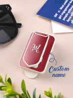 Personalized Name Car Sunglasses Holder Car Sun Visor Clip Birthday Gift for Friend Family
