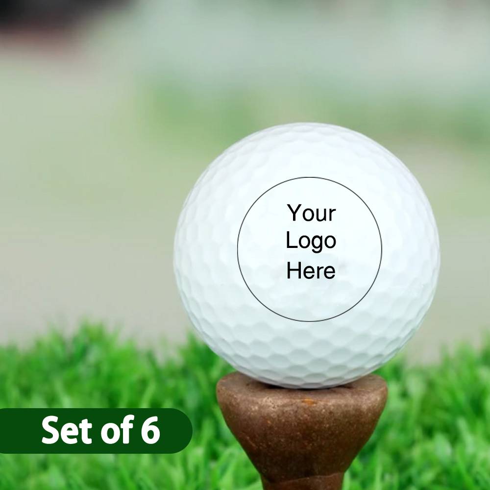 Custom Printed Golf Balls Custom Golf Ball Set of 6 Gifts for Golf Lover