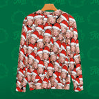 Custom Face Ugly Christmas Sweater Personalized Christmas Hat Sweater For Christmas