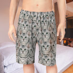 Custom Face Pajamas Men's Short Sleeve Pyjamas
