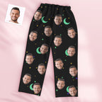 Custom Photo Face Pajama Personalized Starry Sky Style Gifts