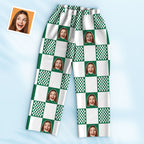 Custom Photo Face Pajama Funny Lattice Comfortable Gifts