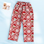 Custom Photo Face Pajama Christmas Atmosphere Creative Gifts