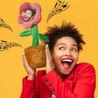Custom Photo Dancing Plant Recording Music Toy Flower Singing Sunflower
