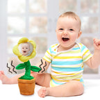 Custom Photo Dancing Plant Recording Music Toy Flower Singing Sunflower