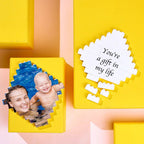 Photo Building Bricks Personalised Block Lozenge Shape