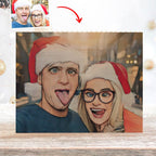 Custom Building Block Puzzle Personalized Cartoon Photo Brick Horizontal Toy Christmas Gifts